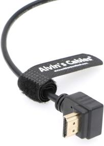 img 2 attached to 🔌 High-Quality Alvin's Cables Z CAM E2 L Shape 2.0 HDMI Cable - Reliable Connection for Portkeys BM5 Monitor (30cm)