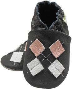 img 3 attached to Adorable Sayoyo Flower Leather Moccasins for Boys' Shoes – Perfect Slippers for Stylish Little Feet