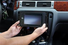 img 3 attached to 📻 Scosche GM2500B Double DIN & DIN+Pocket Dash Kit Black - Compatible with Select 2005-Up GM ISO Vehicles