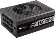 corsair hx1200: 1200w fully modular power supply, 80+ platinum certified (model cp-9020140-na) логотип