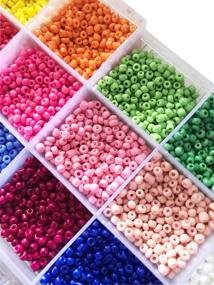 img 2 attached to 🌈 Adults Jewelry Rainbow Beaded Bracelets for Colorful Beading & Jewelry Making