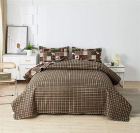 img 2 attached to Bedspread Lightweight Reversible Bedding Coverlet