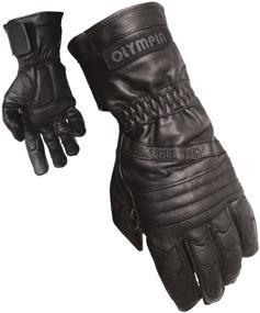 img 1 attached to Олимпия Спорт Мужские спортивные перчатки с гелем (черные, очень большие) - улучшенное сцепление для оптимальной производительности - 410 XL