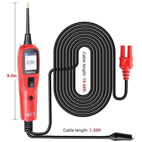 img 1 attached to Autel Powerscan PS100: Advanced Automotive Electrical Circuit Diagnosis Tool with Digital Voltmeter and Red Car Circuit Voltage Tester