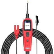 autel powerscan ps100: advanced automotive electrical circuit diagnosis tool with digital voltmeter and red car circuit voltage tester logo