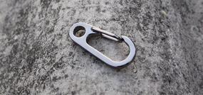 img 1 attached to SZHOWORLD® Climbing Carabiners Keychain Quickdraw