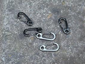 img 2 attached to SZHOWORLD® Climbing Carabiners Keychain Quickdraw