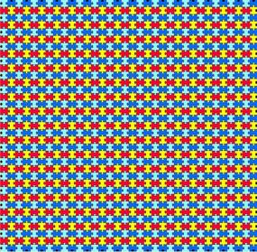 img 3 attached to Autism Awareness Vinyl Adhesive Pattern