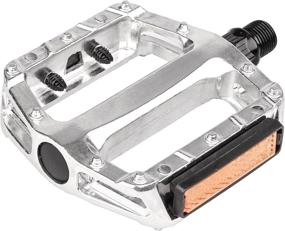 img 3 attached to 🚲 AVASTA Bike Pedals: Durable Aluminum Alloy Pedals with Reflectors for Mountain & Road Bikes - 9/16 Inch Thread Size