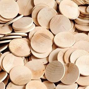 img 3 attached to Woodpeckers 200 Wooden Circles Pieces