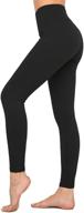 🩲 high waist compression yoga pants by dragon fit with inner pockets - tummy control, stretch workout leggings for women logo