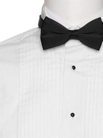 img 3 attached to Gentlemens Collection White Tuxedo Pleats