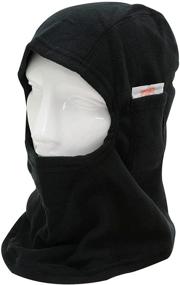 img 2 attached to 🔥 HotHands Black Fleece Balaclava - Ultimate Warmth and Style