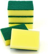 🧽 yandls kitchen sponges for dishes: non-scratch sponge set for household cleaning - high-density foam, 5pcs logo