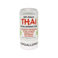 💎 natural thai crystal deodorant stone - long-lasting protection, 4.25 oz logo