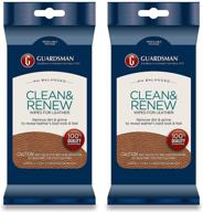 guardsman clean renew leather wipes household supplies logo