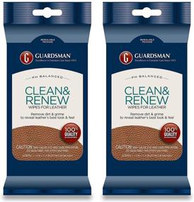 img 2 attached to Guardsman Clean Renew Leather Wipes Household Supplies