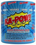 💥 ka-pow! rapid-acting anabolic pre-workout supplement: a testosterone-boosting powerhouse logo