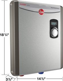 img 1 attached to Rheem RTEX-18 Electric Tankless Water 🚿 Heater - 18kW, 240V, Small - Gray