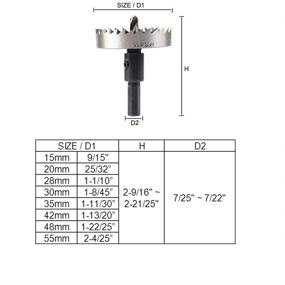 img 3 attached to ⚡ Copper Stainless Drill Speed Cutting - Optimize Your Drilling Efficiency!