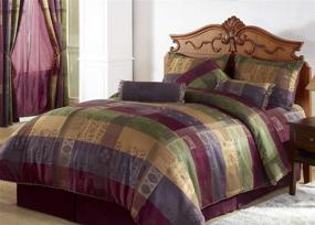 img 1 attached to Chezmoi Collection Gitano Jacquard Patchwork