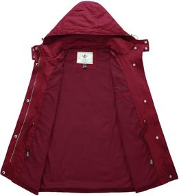 img 2 attached to WenVen Women's Anorak Drawstring: Versatile Women's Clothing for Coats, Jackets & Vests