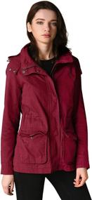 img 1 attached to WenVen Women's Anorak Drawstring: Versatile Women's Clothing for Coats, Jackets & Vests