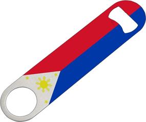 img 4 attached to Premium Philippines Filipino Flag Speed Bottle Opener: The Perfect Heavy-Duty Gift