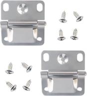 🔧 premium stainless steel hinge replacement set for coleman coolers 5235 6262 6270 - usamate cooler (pack of 2) логотип