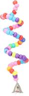 🐦 enhance bird playtime with bonka bird toys 869 millet holder: vibrant plastic bead miller for foraging parakeets, budgies, finches, and doves logo