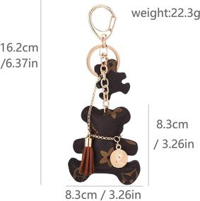 img 2 attached to 🔑 Charming Chain Key Accessories for Women, Men, Kids, Teens: Keychains, Backpacks, Wallets & Lanyards