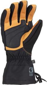 img 3 attached to Carhartt Men's Pipeline Black Glove - Essential Accessory for Men