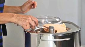 img 1 attached to 🍦 Lello 4080 Musso Lussino 1.5-Quart Stainless Ice Cream Maker - 110/120V 60 HZ