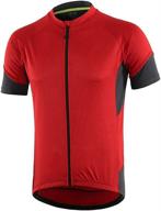 🚴 dooy men's cycling jersey - short/long sleeve bike bicycle shirts - biking clothing with breathable and quick-dry technology - shirt with convenient pockets logo