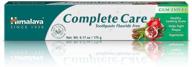 himalaya complete care toothpaste, fluoride-free for plaque reduction & teeth brightening, 6.17 oz logo