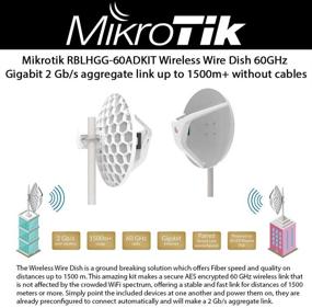 img 4 attached to 📡 Unleash High-Speed Connectivity with MikroTik Wireless Wire Dish