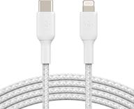 ⚡️ mfi certified belkin lightning charging cable: caa004bt1mwh - fast and reliable charging логотип