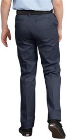 img 1 attached to Dickies Boys' Big Flexwaist Slim Stretch Pant: Supreme Comfort and Modern Fit!