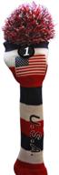 usa driver knit traditional headcover logo