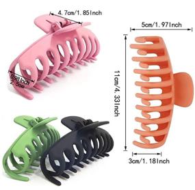 img 2 attached to Clips Nonslip Strong Fashion Accessories