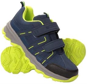 img 4 attached to Cannonball Kids Hiking Sneakers by Mountain Warehouse - Walking Shoes