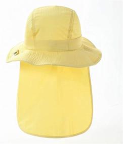 img 2 attached to 🧢 Ultimate Protection: Connectyle Boys Mesh Sun Hat with Neck Flap - Ideal for Beach Play and Fishing Activities