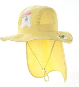 img 3 attached to 🧢 Ultimate Protection: Connectyle Boys Mesh Sun Hat with Neck Flap - Ideal for Beach Play and Fishing Activities