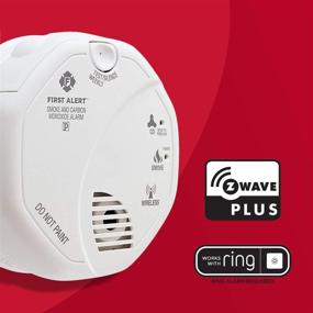 img 2 attached to 🔥 Enhanced Z-Wave Smoke Detector &amp; Carbon Monoxide Alarm with Ring Alarm Compatibility, Version 2