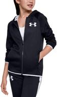 under armour fleece pacers x small girls' clothing logo