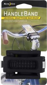 img 4 attached to Nite Ize HandleBand - The Ultimate Universal Smartphone Bike Handlebar Mount