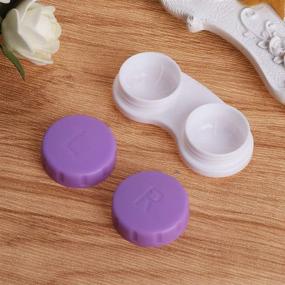img 2 attached to Contact Lens Cases Pack Container