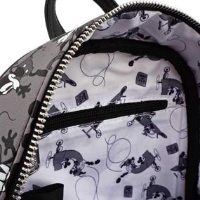 img 2 attached to Loungefly Disney Mickey Mouse Backpack: Spacious and Stylish Disney-Inspired Bag