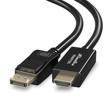 gold plated displayport hdmi hdtv cable logo