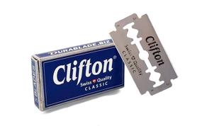 img 2 attached to 🪒 100 Clifton Classic Double Edge Razor Blades - Premium Safety Razor Blades for Men's Shaving - Ensures Smooth & Clean Shave - 1 Year Supply